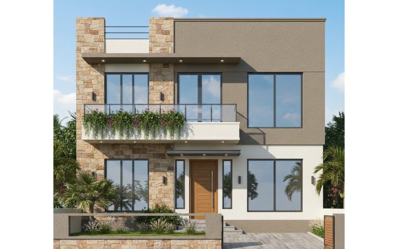 Best Front Elevation Design for Independent Houses in India